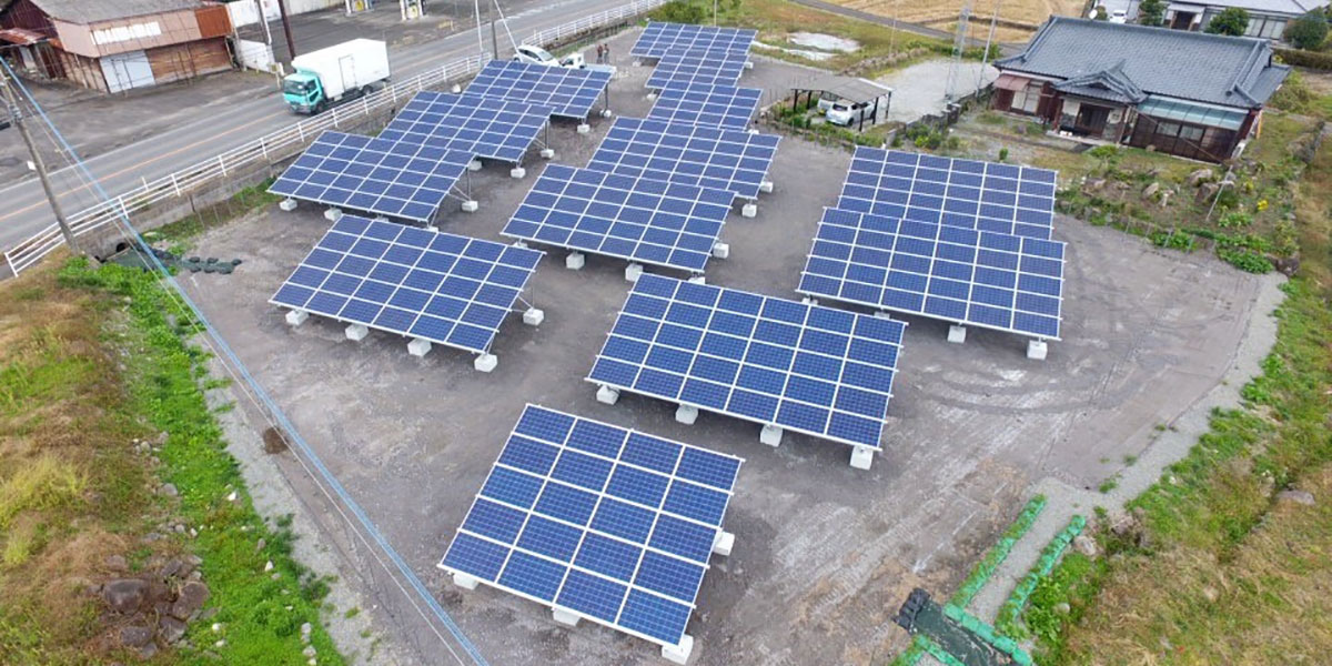 都農町川北太陽光パネルメイン写真